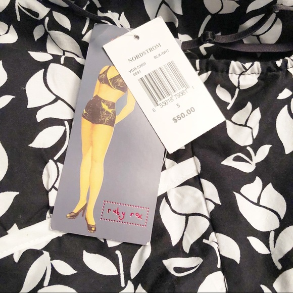 Ruby Rox Floral Spaghetti Strap Junior Dress NWT - Picture 5 of 5